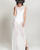 Olivia Maxi Lace White Dress