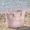 Elounda Rose Crochet Bag