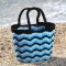 Santorini Blue Crochet Bag